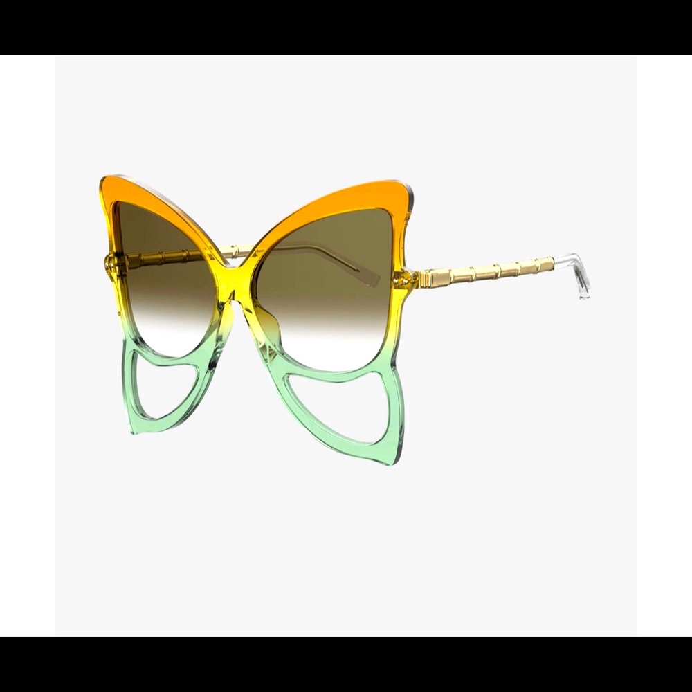 Marc Jacobs runway butterfly sunglasses